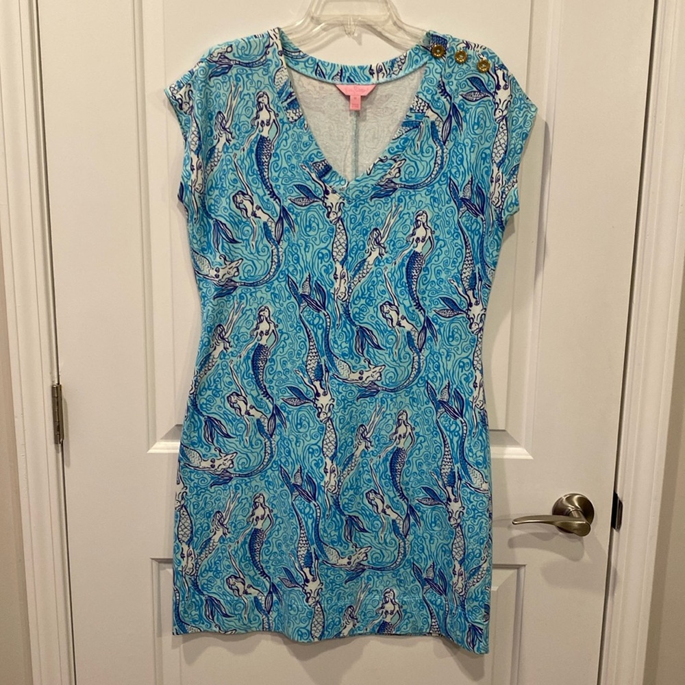 RARE Lilly Pulitzer Mermaid Dress- Size Medium